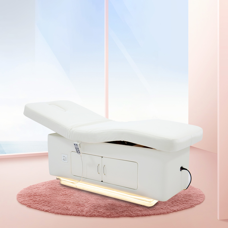 SJ-Z05全電動(dòng)智能恒溫加熱SPA美容按摩床